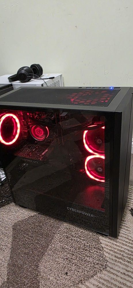 Gaming Pc CyberpowerPc Intel I7 8 Core, 1tb Ssd, Windows 11 Nvidia Gpu