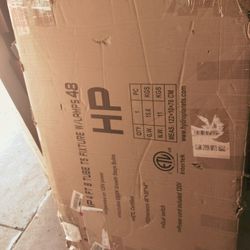 HP 4ft Lamp One Bulb Broken 