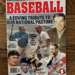 100 YEARS OF BASEBALL MAGAZINE RUTH MAYS DIMAGGIO COBB GEHRIG