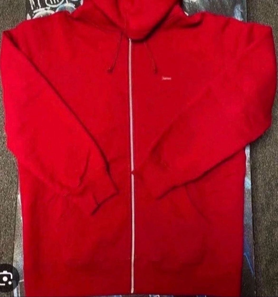 Supreme Zip Up Hoodie Size medium