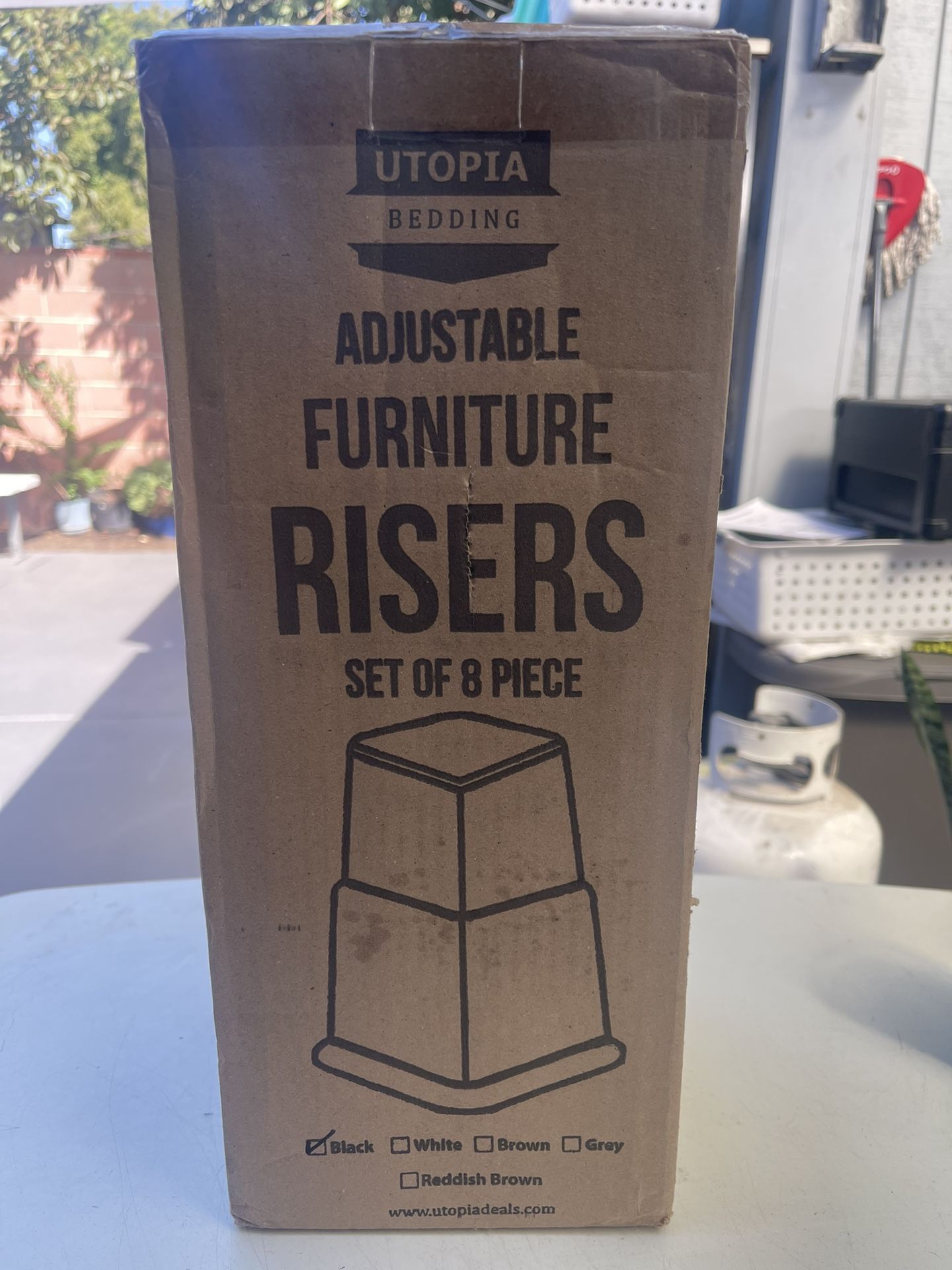 Utopia Furniture Adjustable Risers