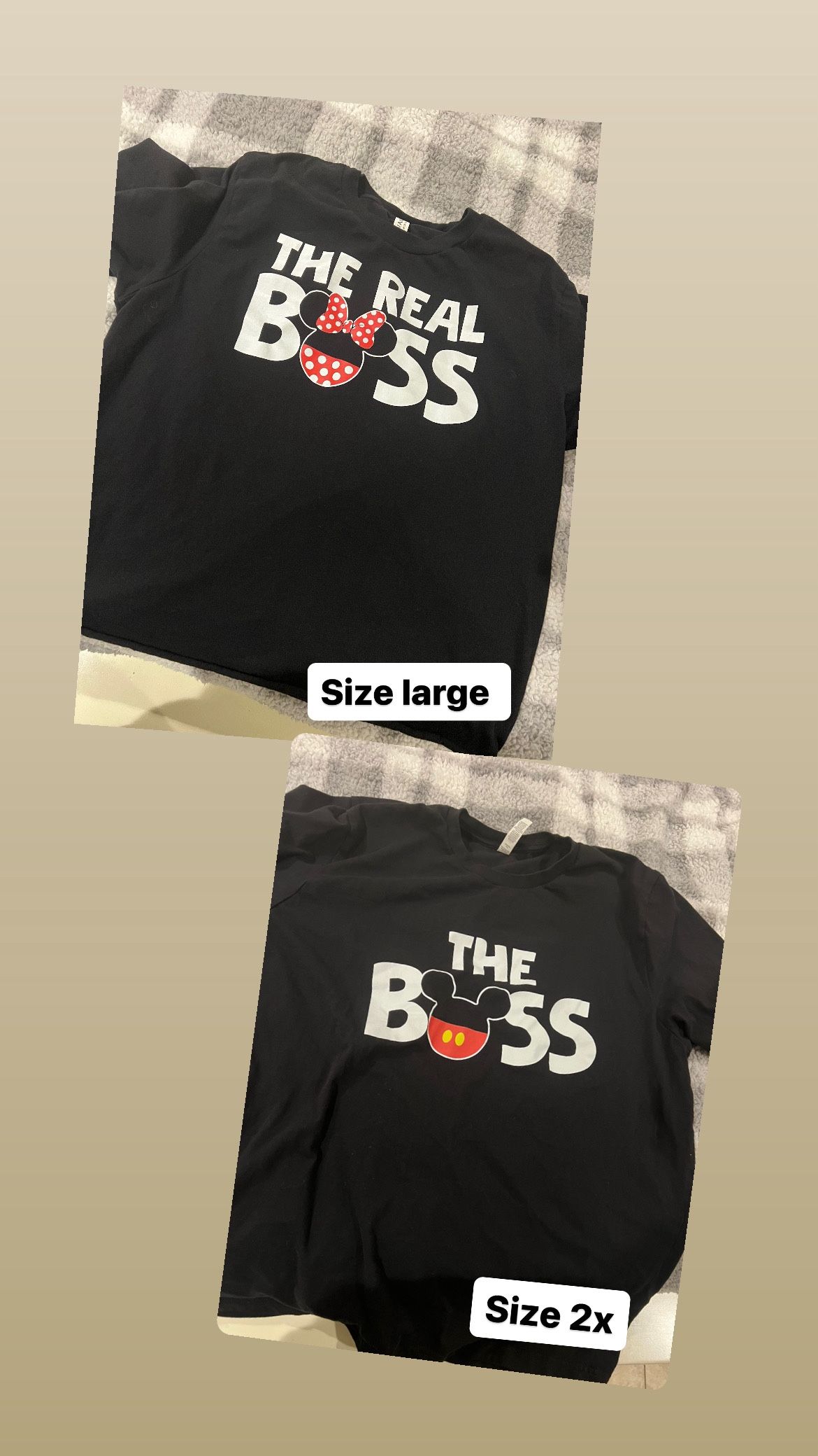 Disney Couple Shirts