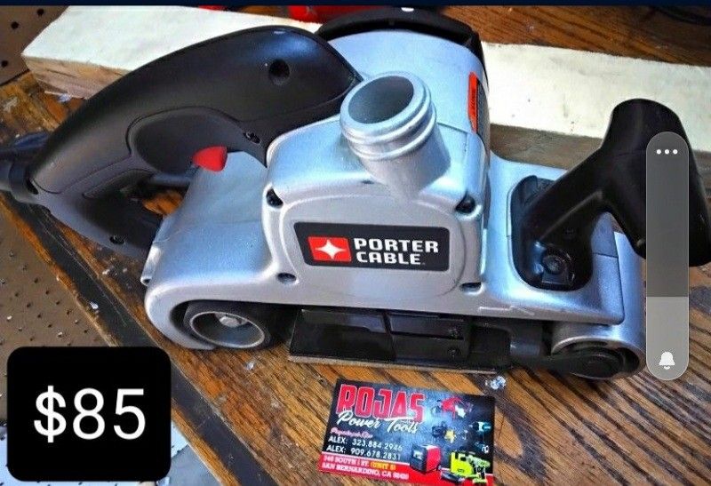 Porter Cable 8 AMP 3in. X 21in. Belt Sander 