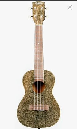 Ukulele Kala Star dust Gold concert.
