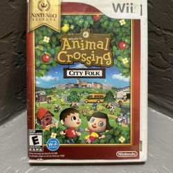 Animal Crossing Wii Game 