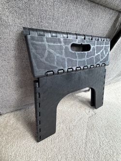Folding Step Stool, Step Depth 12 inches