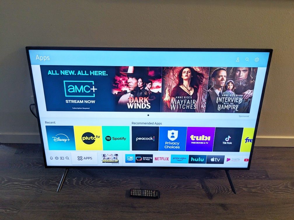 Samsung 50" Series 7 Class HDR 4K UHD Smart TV - HDR10+ - 120hz CMR (Gaming/Sports) - Dolby DTS - Remote/Legs (MSRP $550)