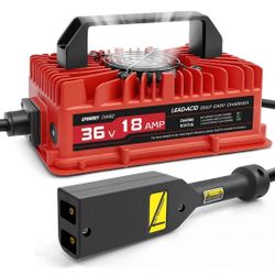 18 AMP 36 Volt Golf Cart Battery Charger for EZGO TXT with D Style Plug