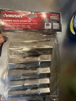 Husky Shower Valve Socket Set