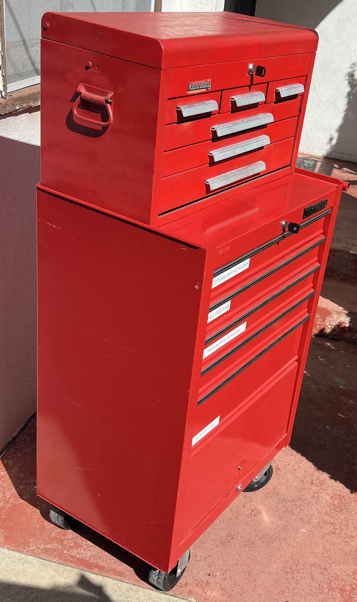 Heavy-Duty Tool Chest Combo – Secure, Durable & Pro-Grade (With Keys!)