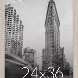 Americanflat 24x36 Poster Frame in Driftwood