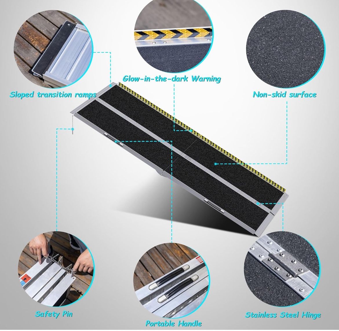 Portable Wheelchair Ramp   7 FtAntique Northern Swedish Stool in Pine