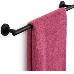 New Black Matte Towel Holder 12 Inch