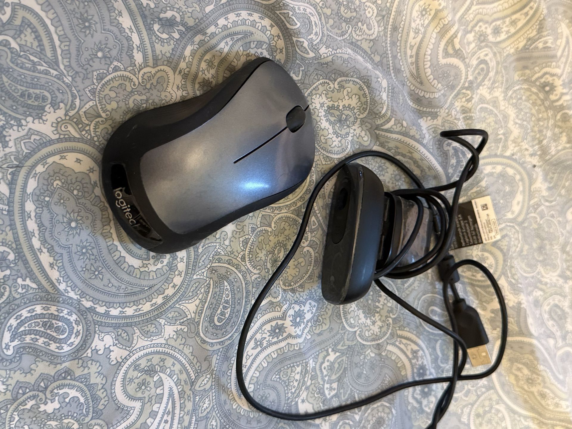 Logitech C270 Camera And Wireless mouse