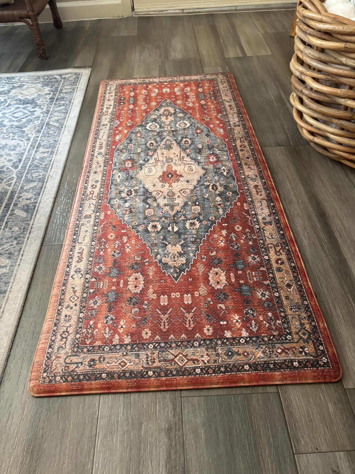 Collive- 2 Boho Kitchen/multipurpose Mats. Dif Sizes