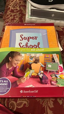 American Girl Doll Super School Classroom Play set