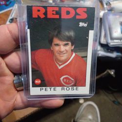1986 TOPPS LEGENDARY PETE ROSE