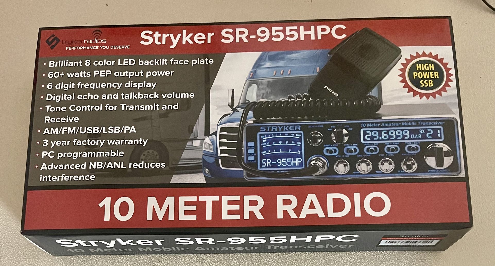 Stryker SR -955HPC 10 Meter CB