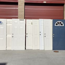 Exterior/entrance and fire rated doors in good condition (please read the description of the post)