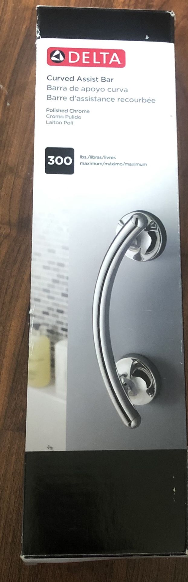 New In Box Delta Curved Assist Bar