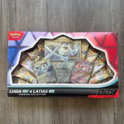 (10 packs) Pokemon Lugia ex & Latias ex Premium Collection sale or trade - 5x destined rivals 5x mega evo