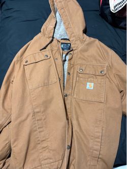 Carhartt Super Dux Sherpa-Lined Hooded Jacket - Men’s Medium