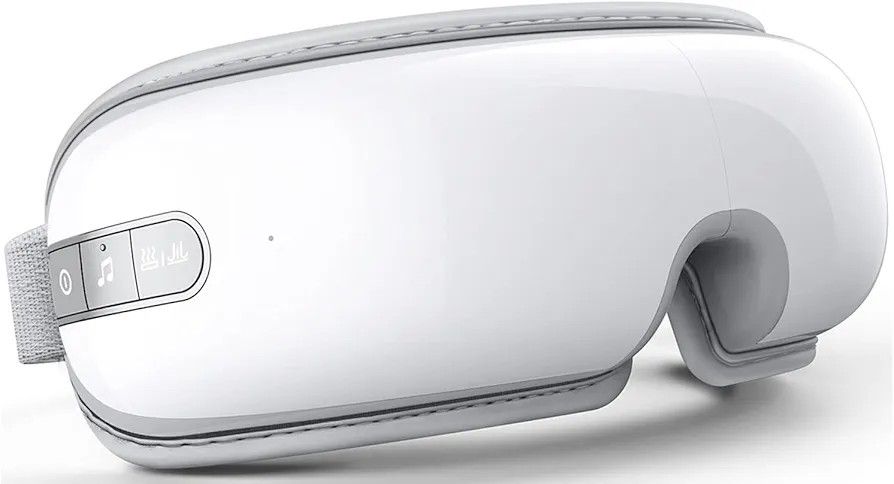 Eye Massager, Gifts for Women, Bluetooth Music, Heated and Compression Eye Massage Mask