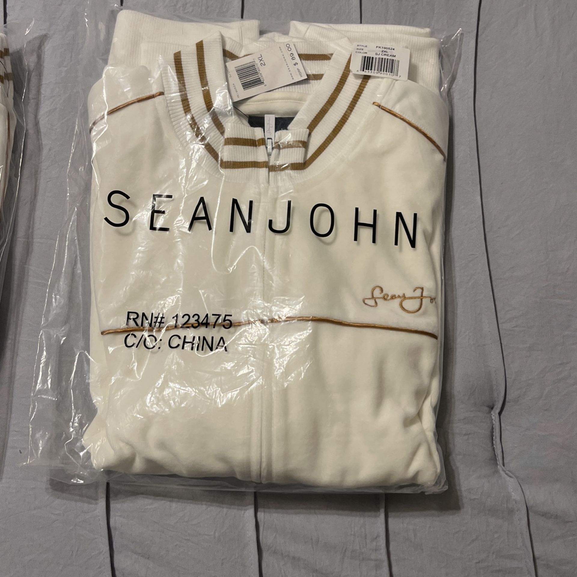 Sean John Velour Tracksuit