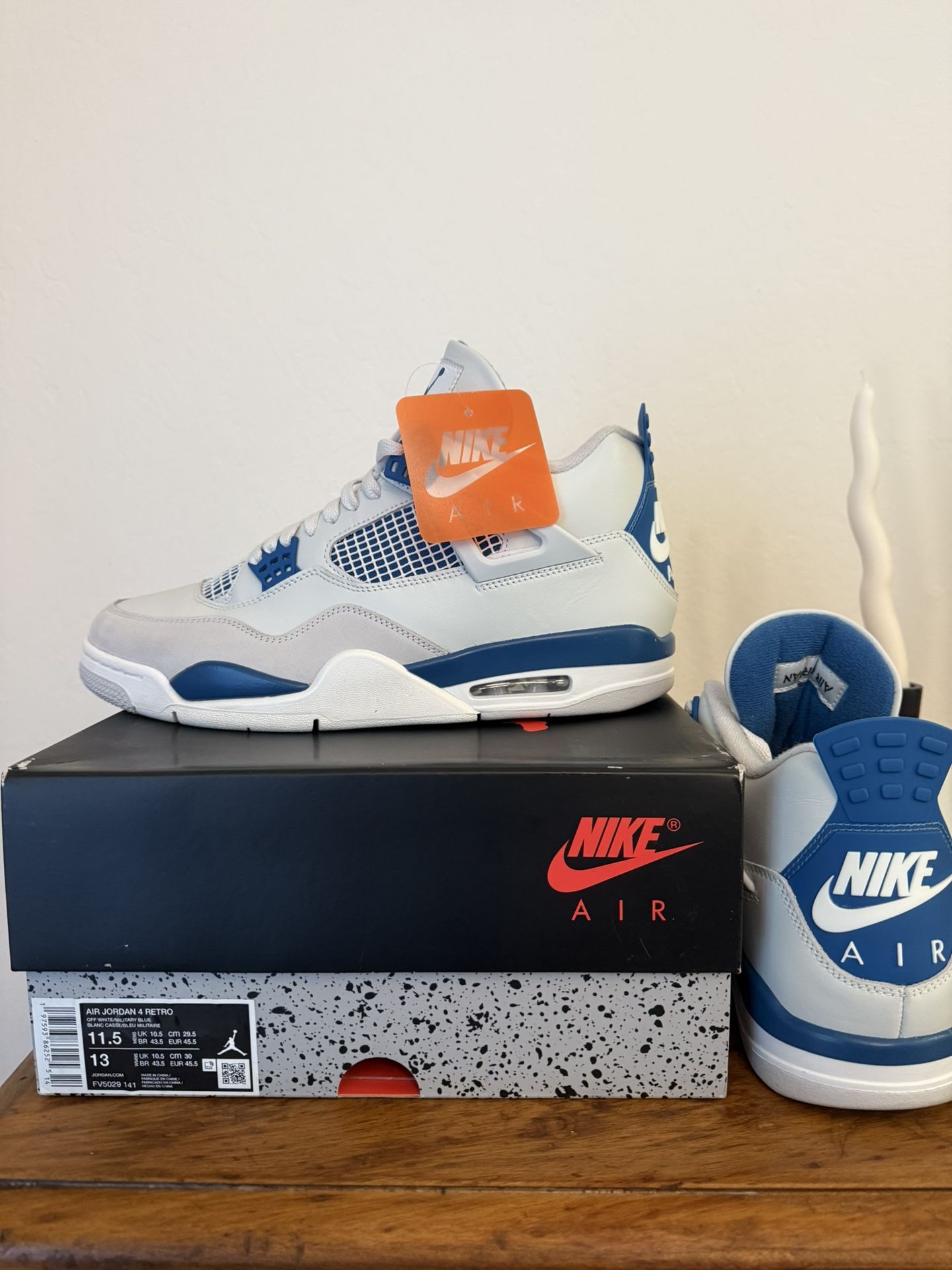 Jordan 4’s “Military Blue” 2012