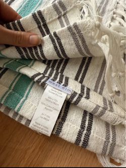 West Elm Queen New Blanket