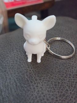 Chihuahua Dog Keychain