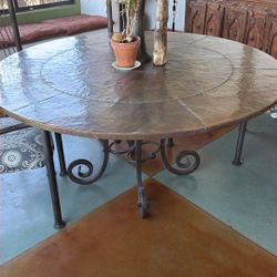 Copper Dining Table