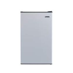 3.3 cu ft. Grey mini magic chef fridge (se hable español)