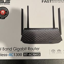 ASUS Wireless Dual Band Gigabit Router AC1300 RT-ACRH13.