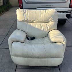 Leather Rocking Recliner