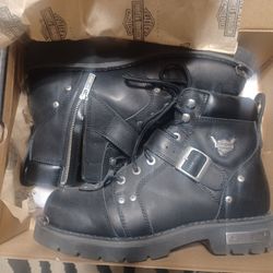 New Harley Davison Men's 10.5 Boots 