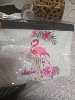 Flamingo purse