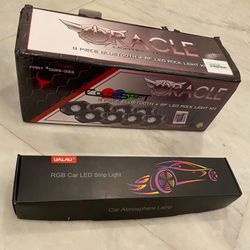 Oracle Bluetooth RGB Rocklights + Neon strips NEWWW