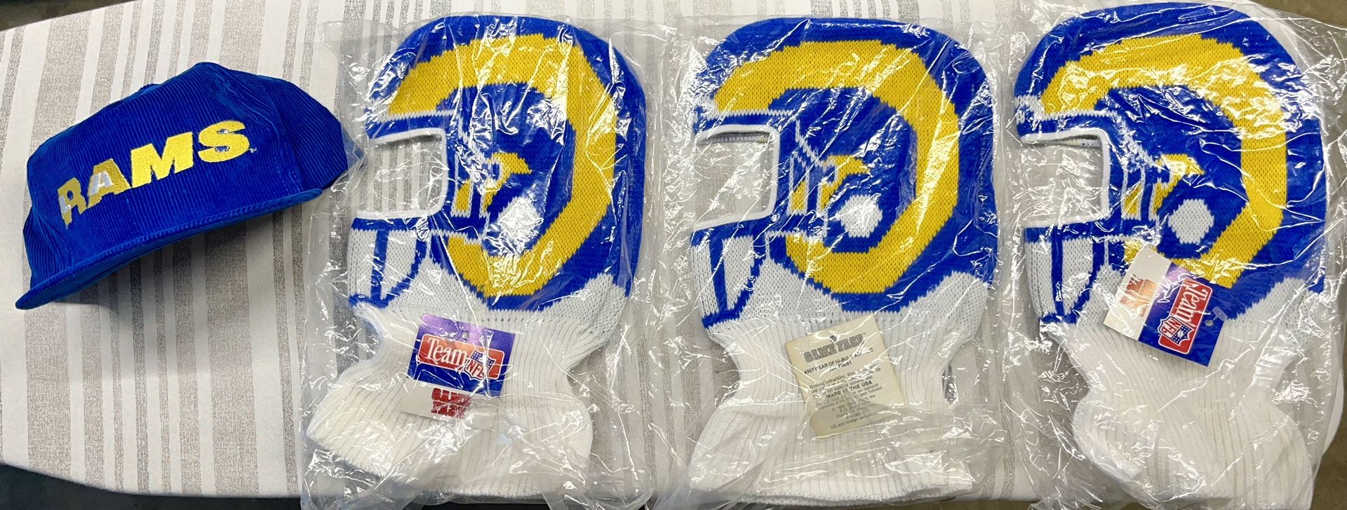 LA Rams 90s Head Gear