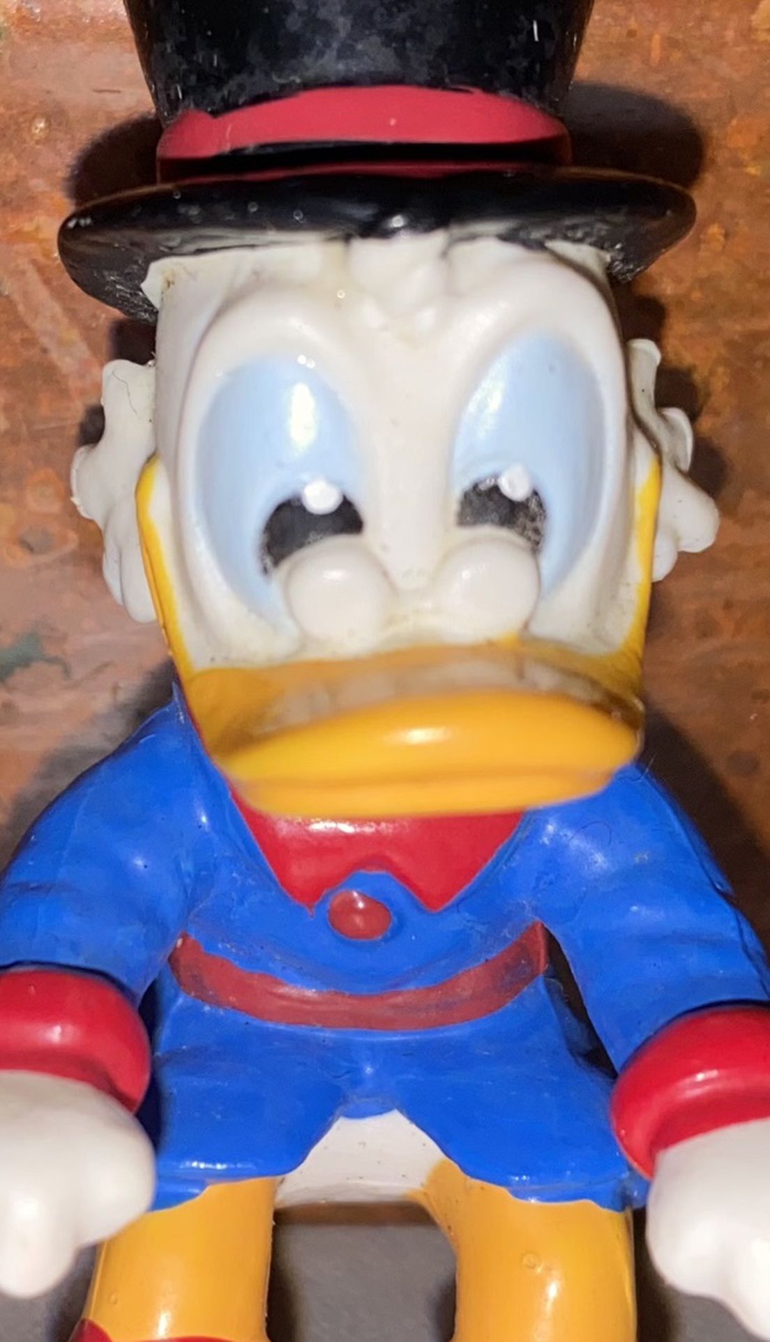Disney's Scrooge McDuck PVC Toy Figure 2”H