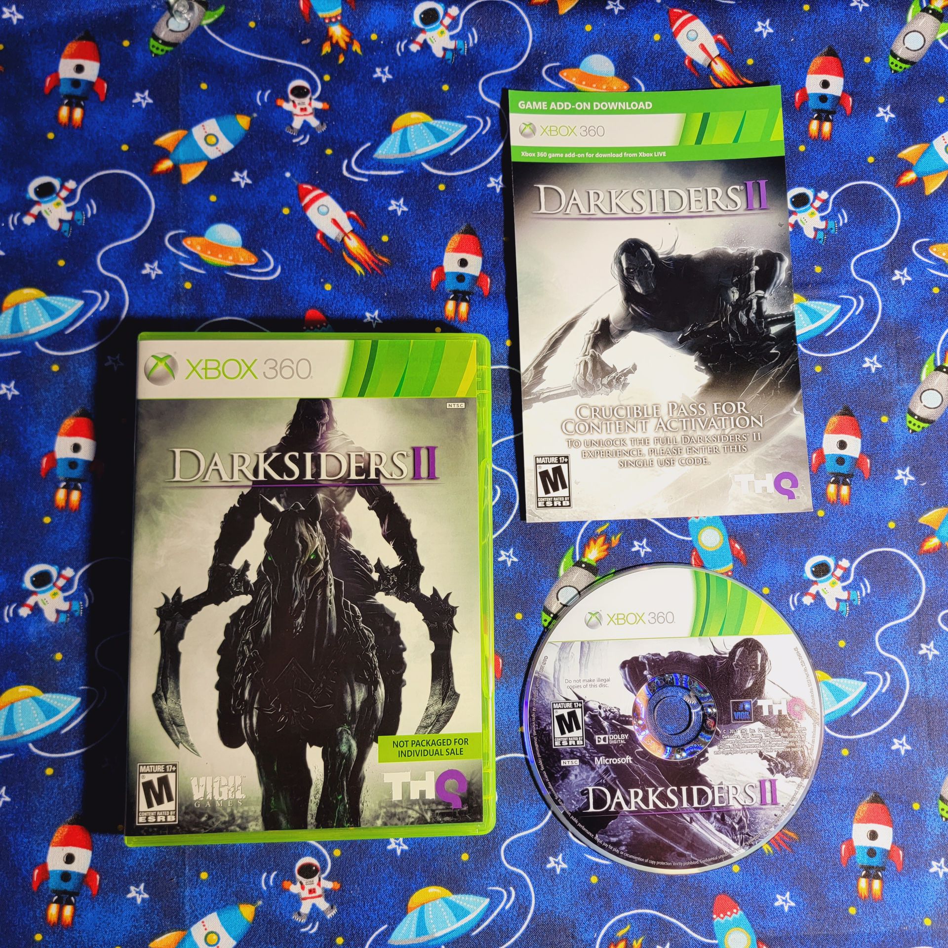 Darksiders II Microsoft Xbox 360 Complete CIB