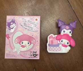 My melody & Kuromi limited edition McDonald’s toy Pencil Holder. Japan Exclusive 20th & 50th Anniversary new with packaging.