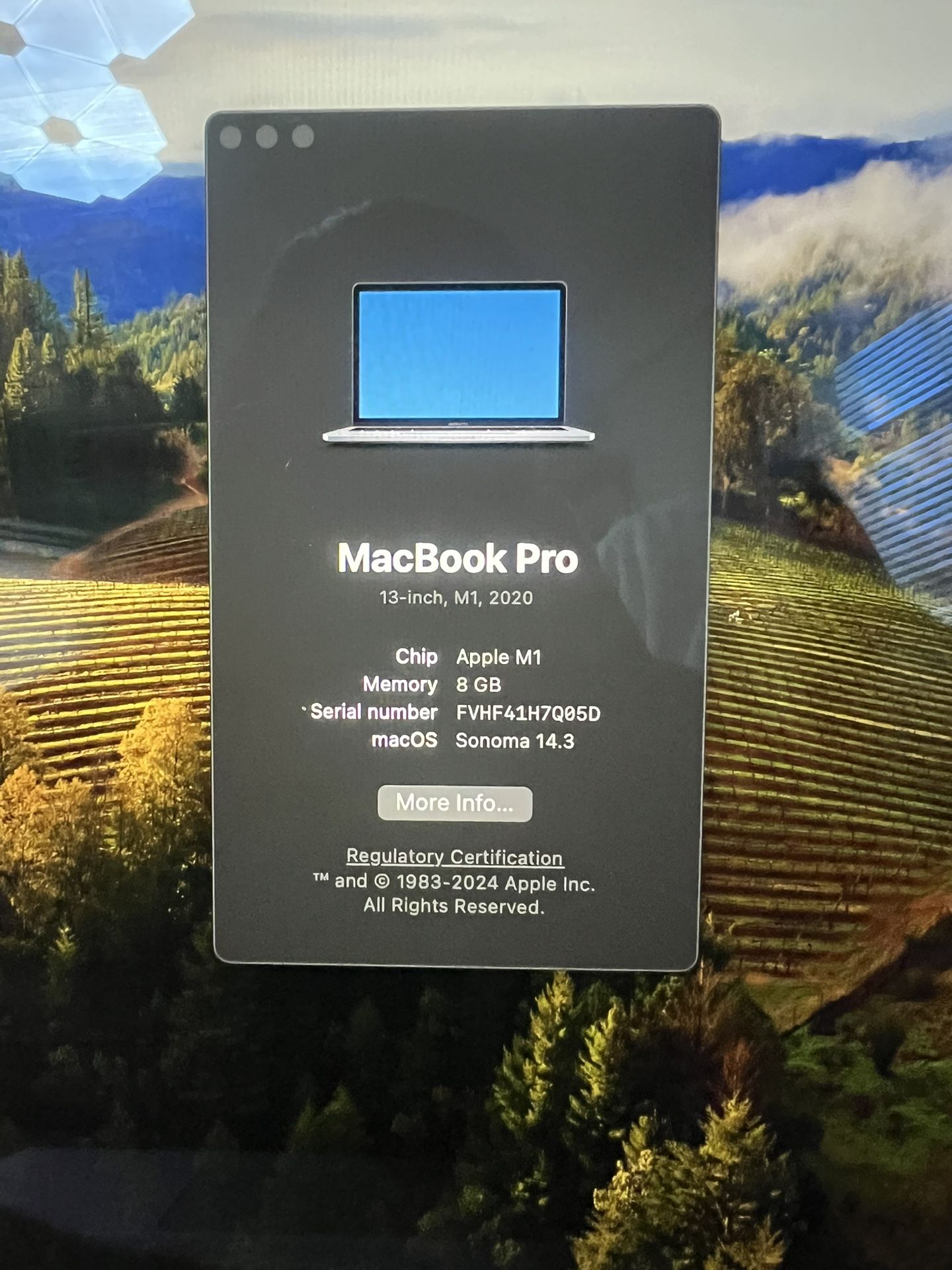 2020 MacBook Pro 13 Inc