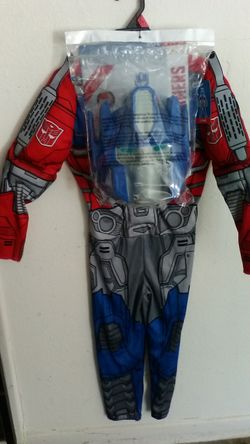 Kids Optimus Prime costume with muscles