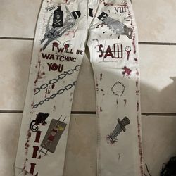Custom Design Levi’s 514 Saw Edition 36x34