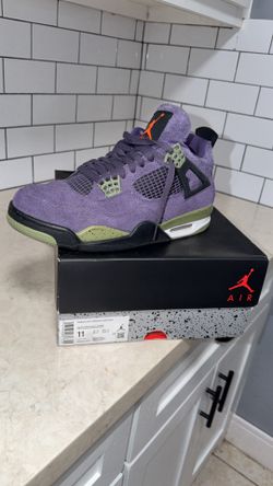 Jordan 4 Retro Canyon Purple (Women's)