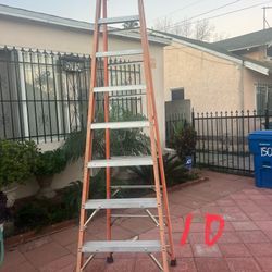 Escaleras de 10 pies de fibra de vidrio perfectas, condiciones casi nuevas $160 cada 