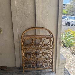 Rattan Wine Rack