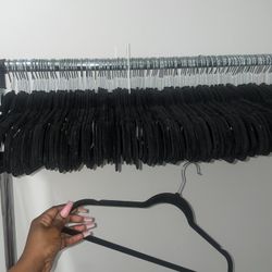 Black Velvet Hangers