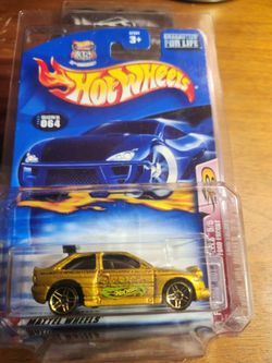 Hot Wheels Flamin Ford Escort 